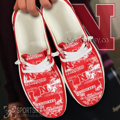 HDS0429 - Custom Nebraska Cornhuskers Hey Dude Shoes-Sportsify