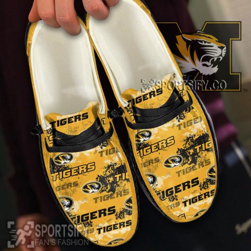 HDS0427 - Custom Missouri Tigers Hey Dude Shoes-Sportsify