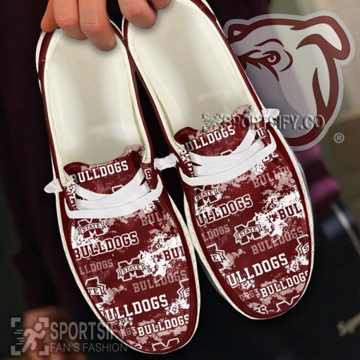 HDS0426 - Custom Mississippi State Bulldogs Hey Dude Shoes-Sportsify