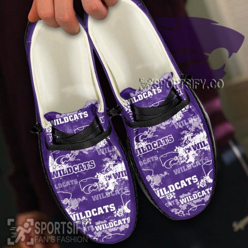 HDS0416 - Custom Kansas State Wildcats Hey Dude Shoes-Sportsify