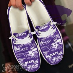 HDS0416 - Custom Kansas State Wildcats Hey Dude Shoes-Sportsify