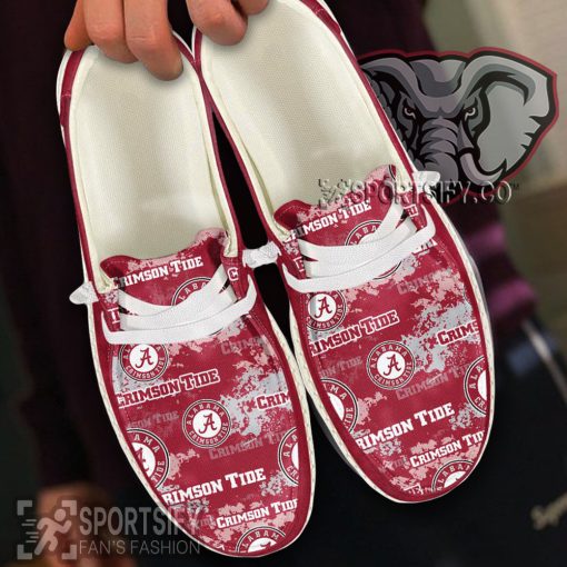 HDS0401 - Custom Alabama Crimson Tide Hey Dude Shoes-Sportsify