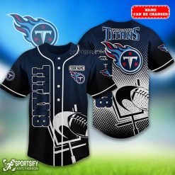 BJS0231 - Custom Tennessee Titans Baseball Jersey-Sportsify