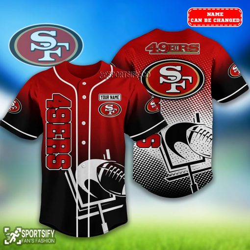 BJS0228 - Custom San Francisco 49ers Baseball Jersey-Sportsify