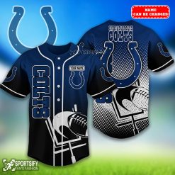 BJS0214 - Custom Indianapolis Colts Baseball Jersey-Sportsify