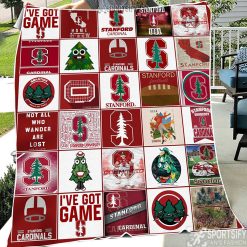 QNB0117 - Stanford Cardinal Quilt Blanket-Sportsify