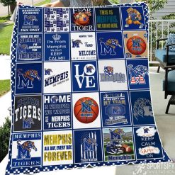 QNB0107 - Memphis Tigers Quilt Blanket-Sportsify