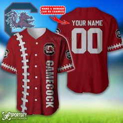 BJS0129 - Custom South Carolina Gamecocks Baseball Jersey-Sportsify