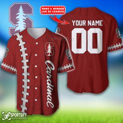 BJS0130 - Custom Stanford Cardinal Baseball Jersey-Sportsify