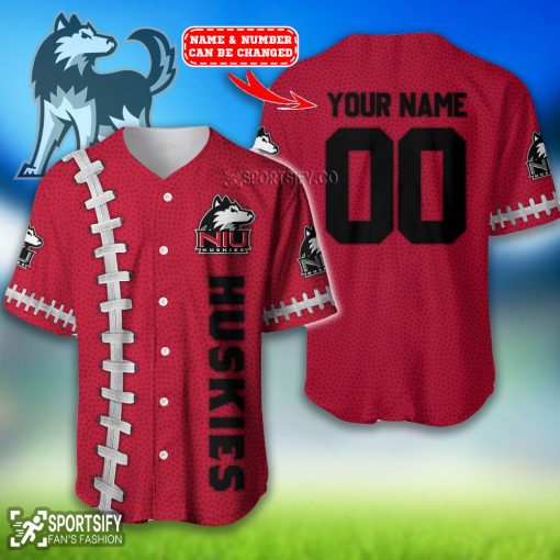 BJS0120 - Custom Northern Illinois Huskies Baseball Jersey-Sportsify