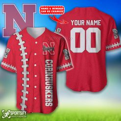 BJS0118 - Custom Nebraska Cornhuskers Baseball Jersey-Sportsify