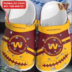 CLS02228 - Custom Washington Commanders Clogs Shoes-Sportsify