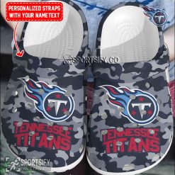 CLS02220 - Custom Tennessee Titans Clogs Shoes-Sportsify