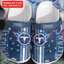 CLS02218 - Custom Tennessee Titans Clogs Shoes-Sportsify