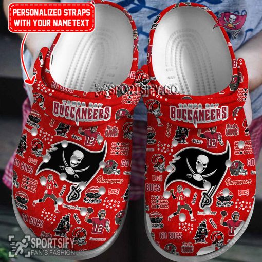 CLS02217 - Custom Tampa Bay Buccaneers Clogs Shoes-Sportsify