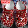 CLS02204 - Custom San Francisco 49ers Clogs Shoes-Sportsify