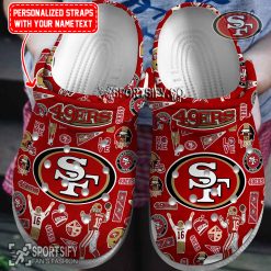 CLS02204 - Custom San Francisco 49ers Clogs Shoes-Sportsify