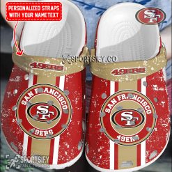 CLS02197 - Custom San Francisco 49ers Clogs Shoes-Sportsify