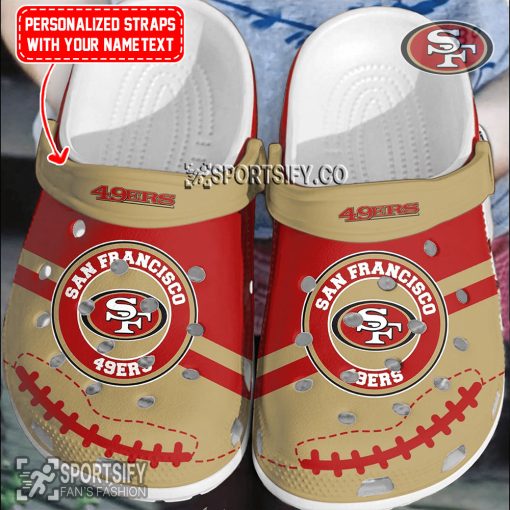 CLS02198 - Custom San Francisco 49ers Clogs Shoes-Sportsify