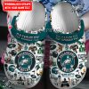 CLS02186 - Custom Philadelphia Eagles Clogs Shoes-Sportsify