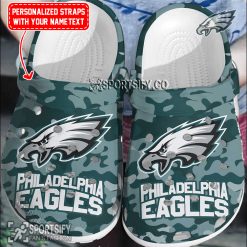 CLS02183 - Custom Philadelphia Eagles Clogs Shoes-Sportsify