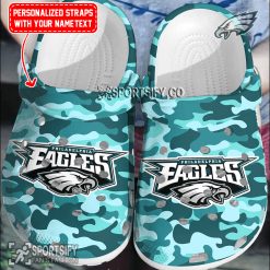 CLS02182 - Custom Philadelphia Eagles Clogs Shoes-Sportsify