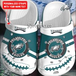 CLS02180 - Custom Philadelphia Eagles Clogs Shoes-Sportsify