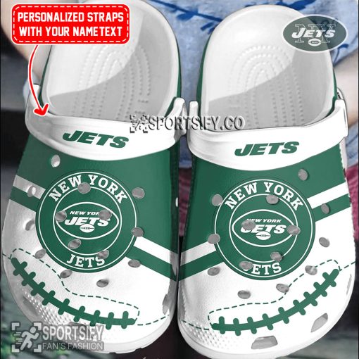 CLS02178 - Custom New York Jets Clogs Shoes-Sportsify