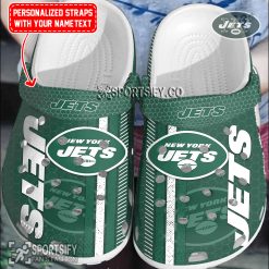 CLS02177 - Custom New York Jets Clogs Shoes-Sportsify