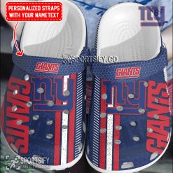 CLS02172 - Custom New York Giants Clogs Shoes-Sportsify