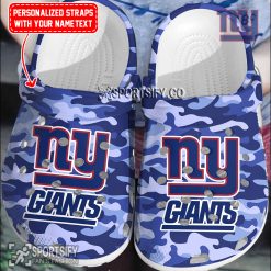 CLS02170 - Custom New York Giants Clogs Shoes-Sportsify