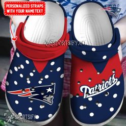 CLS02152 - Custom New England Patriots Clogs Shoes-Sportsify