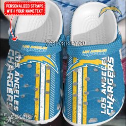 CLS02132 - Custom Los Angeles Chargers Clogs Shoes-Sportsify