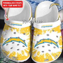 CLS02131 - Custom Los Angeles Chargers Clogs Shoes-Sportsify