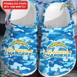 CLS02128 - Custom Los Angeles Chargers Clogs Shoes-Sportsify