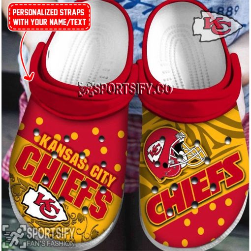 CLS02116 - Custom Kansas City Chiefs Clogs Shoes-Sportsify