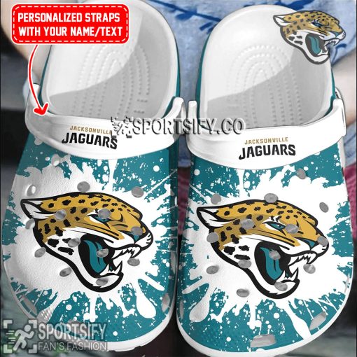 CLS02110 - Custom Jacksonville Jaguars Clogs Shoes-Sportsify