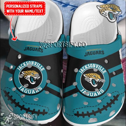 CLS02109 - Custom Jacksonville Jaguars Clogs Shoes-Sportsify