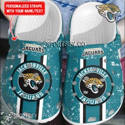 CLS02108 - Custom Jacksonville Jaguars Clogs Shoes-Sportsify