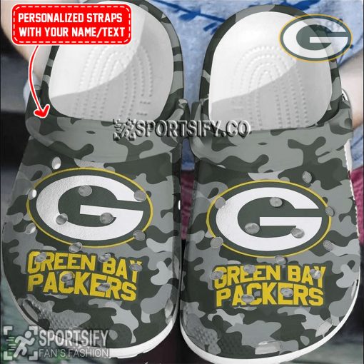 CLS02089 - Custom Green Bay Packers Clogs Shoes-Sportsify