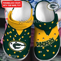 CLS02087 - Custom Green Bay Packers Clogs Shoes-Sportsify