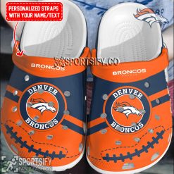 CLS02077 - Custom Denver Broncos Clogs Shoes-Sportsify