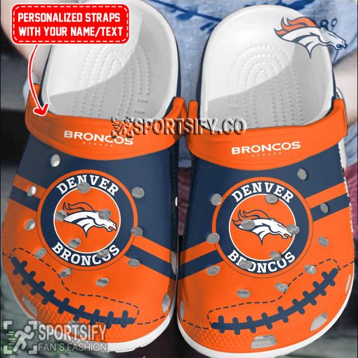 CLS02077 - Custom Denver Broncos Clogs Shoes-Sportsify