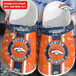 CLS02076 - Custom Denver Broncos Clogs Shoes-Sportsify