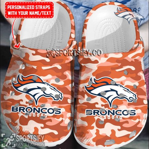 CLS02074 - Custom Denver Broncos Clogs Shoes-Sportsify