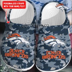 CLS02072 - Custom Denver Broncos Clogs Shoes-Sportsify