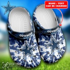 CLS02068 - Custom Dallas Cowboys Clogs Shoes-Sportsify