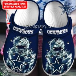 CLS02066 - Custom Dallas Cowboys Clogs Shoes-Sportsify