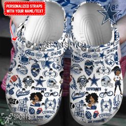 CLS02065 - Custom Dallas Cowboys Clogs Shoes-Sportsify