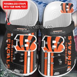 CLS02050 - Custom Cincinnati Bengals Clogs Shoes-Sportsify